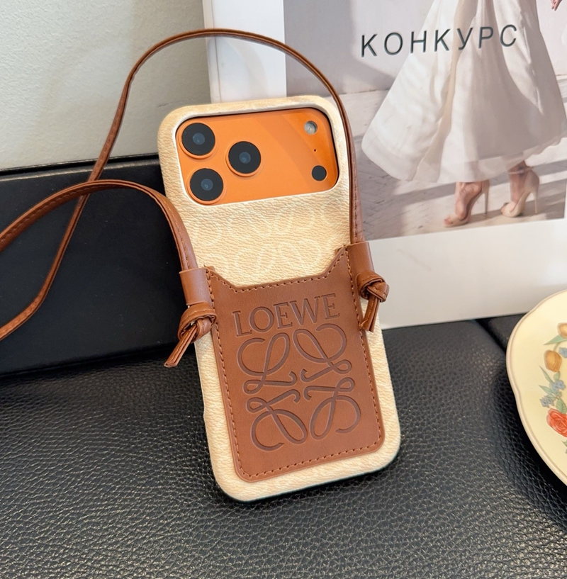 LOEWE アイフォン17 16 15 14 18pro maxケース
