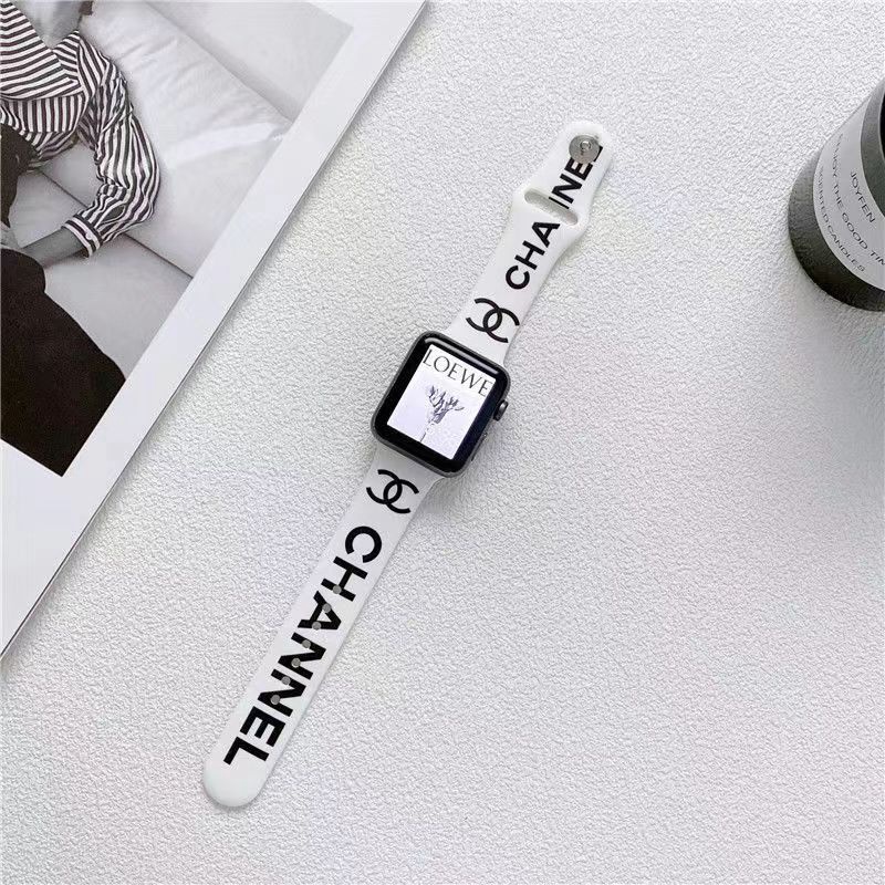 アップルウォッチ7/8ベルト chanel