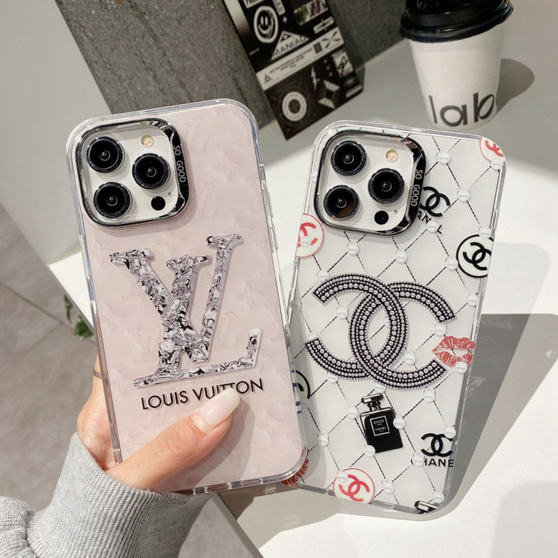 ルイヴィトン Lv Chanel シャネルハイブランド アイフォン16 15 14+ 13 pro max ケース