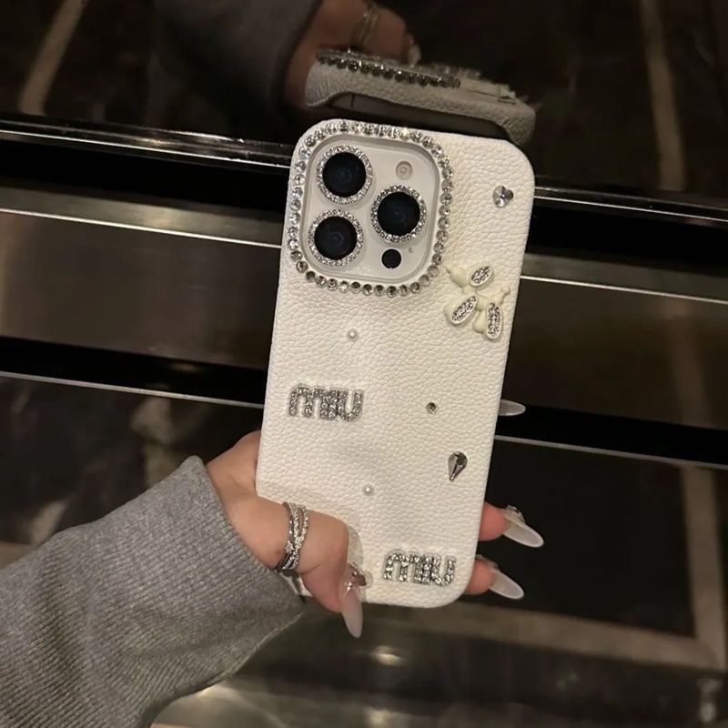 ミュウミュウiphone16 17 pro air 14 15 16 plusケース