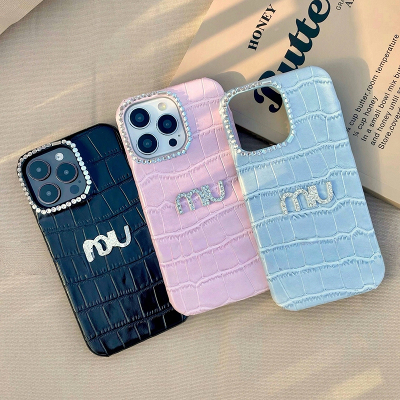 MiuMiuアイフォン17 16 15 14 13pro maxケース