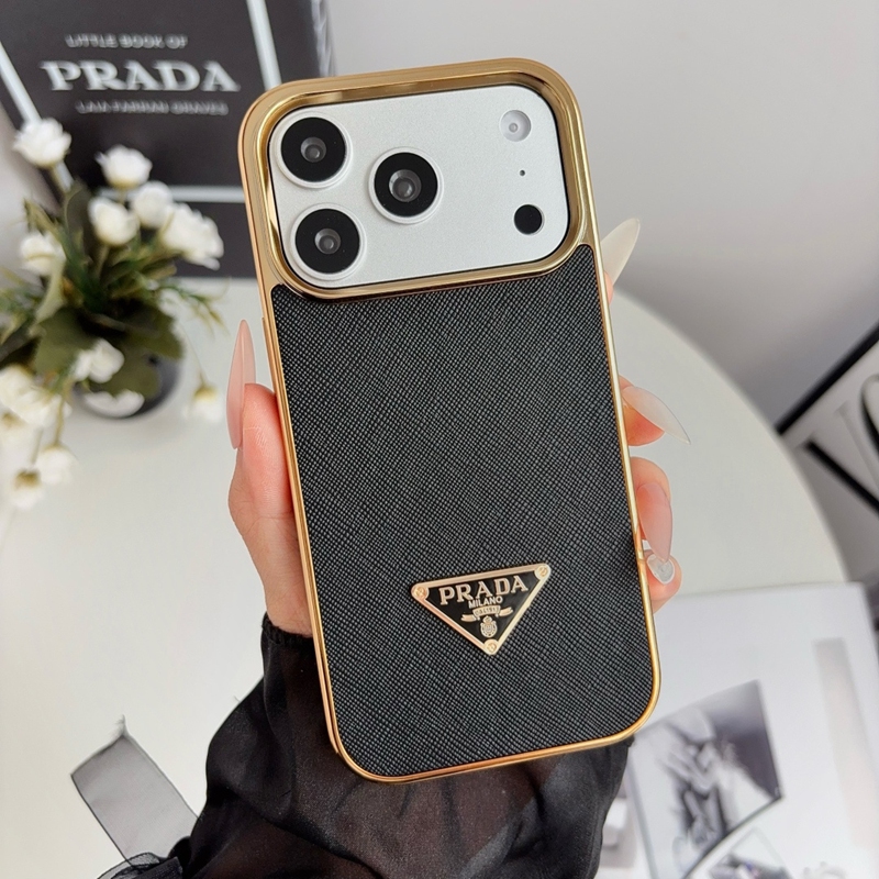 Prada アイフォン16 plus 15 16 17pro max カバー