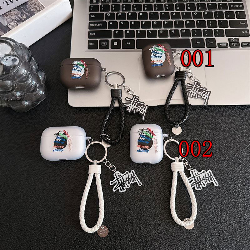 ステューシー airpods4カバー 耐衝撃 