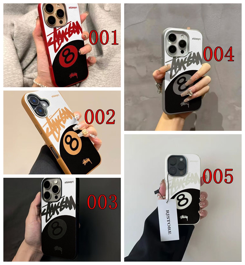 Stussy アイフォンair 16 plus 15 14+ 16 17pro max カバー