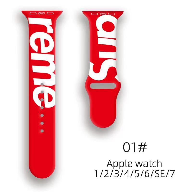 Supreme シュプリーム アップルウォッチ9バンドベルト 38/40/41/42/44/45mm
