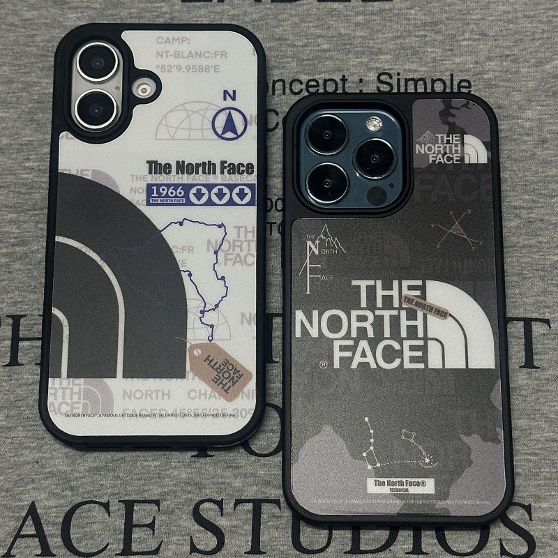 The North Faceアイフォン18pro 16 plus 15 17pro max カバー