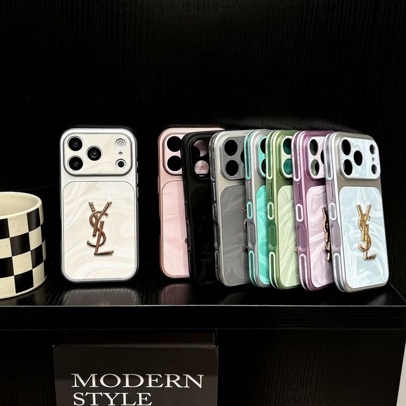 ysl アイフォン16 plus 15 14+ 16 17pro max カバー