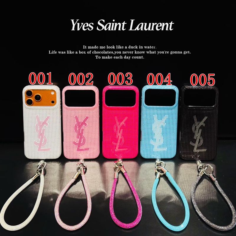 YSL アイフォン18pro air 16 plus 15 14+ 16 17pro max カバー